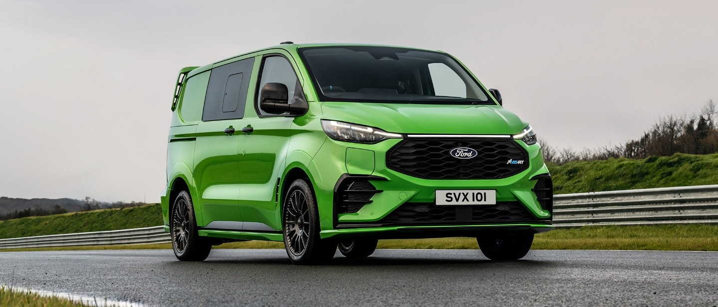 ford transit custom ms-rt green